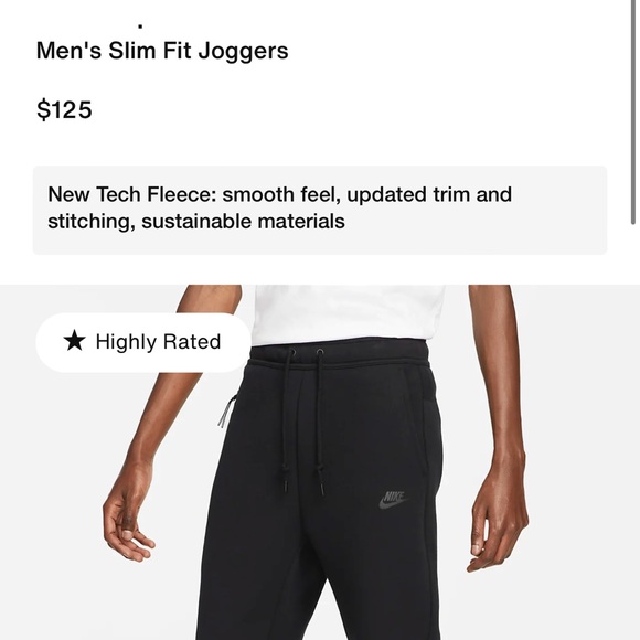 Men’s Nike slim fit joggers! - Picture 5 of 6